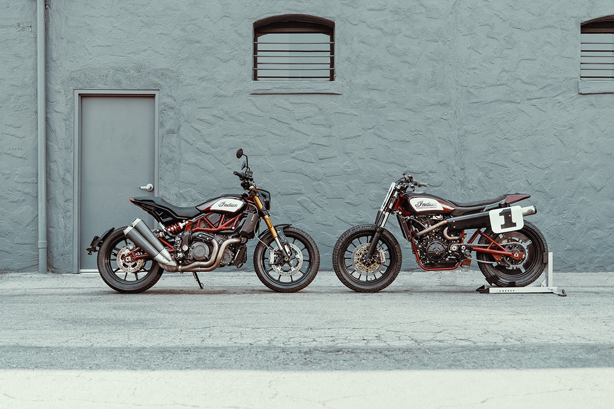 Самый быстрый Indian: дебютировал стрит-трекер FTR1200 и FTR1200 S