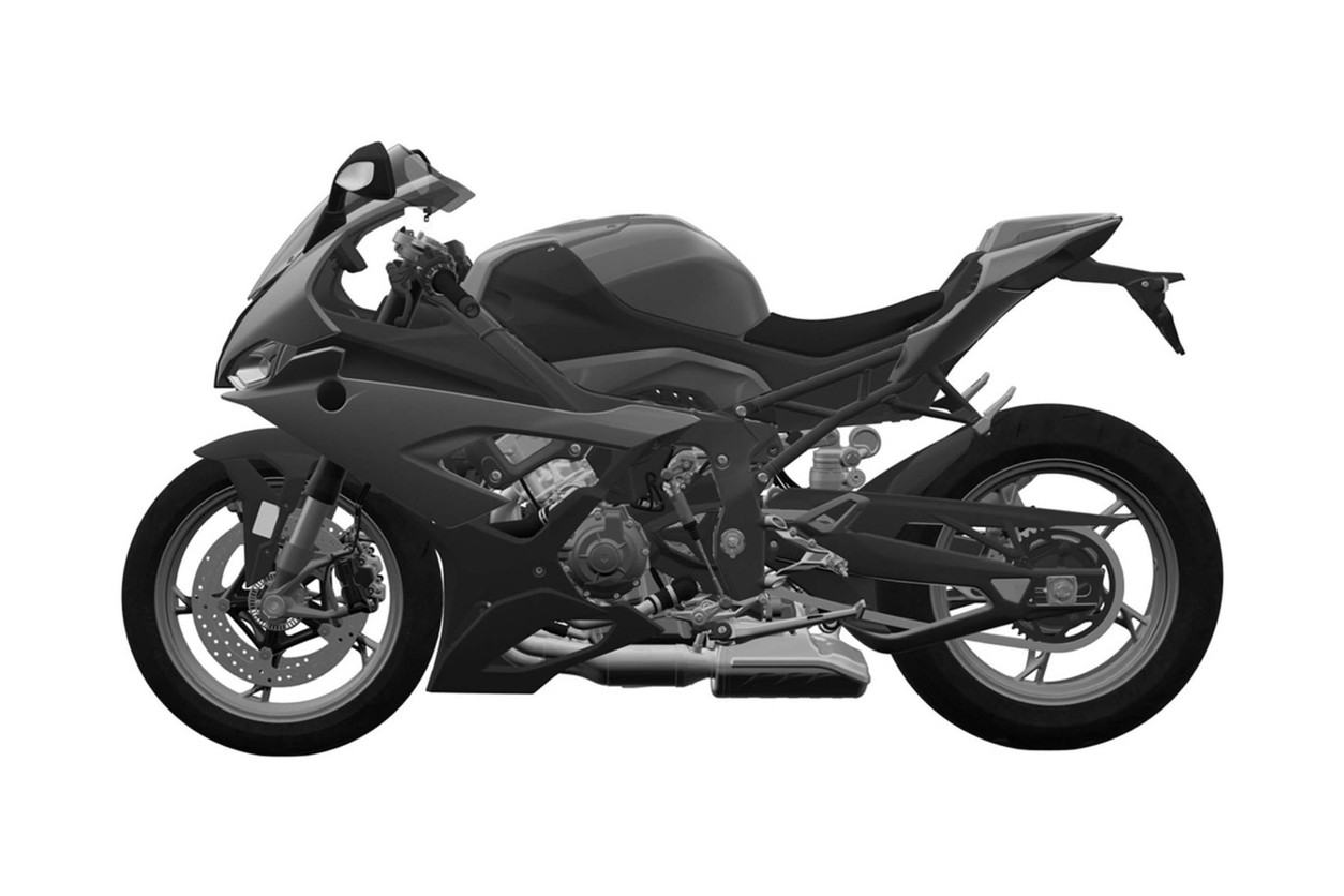 Спортбайк BMW S1000RR показался на патентных рисунках