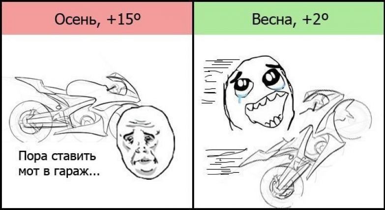 Мемасы про открытие сезона