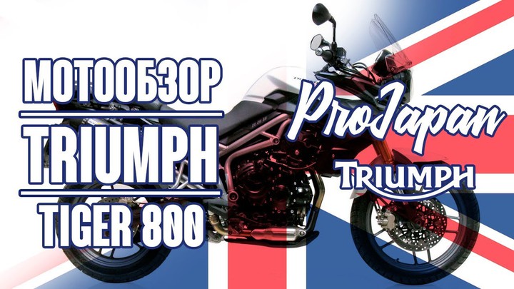 Triumph Tiger 800 - для тех, кому надоели "гуси"